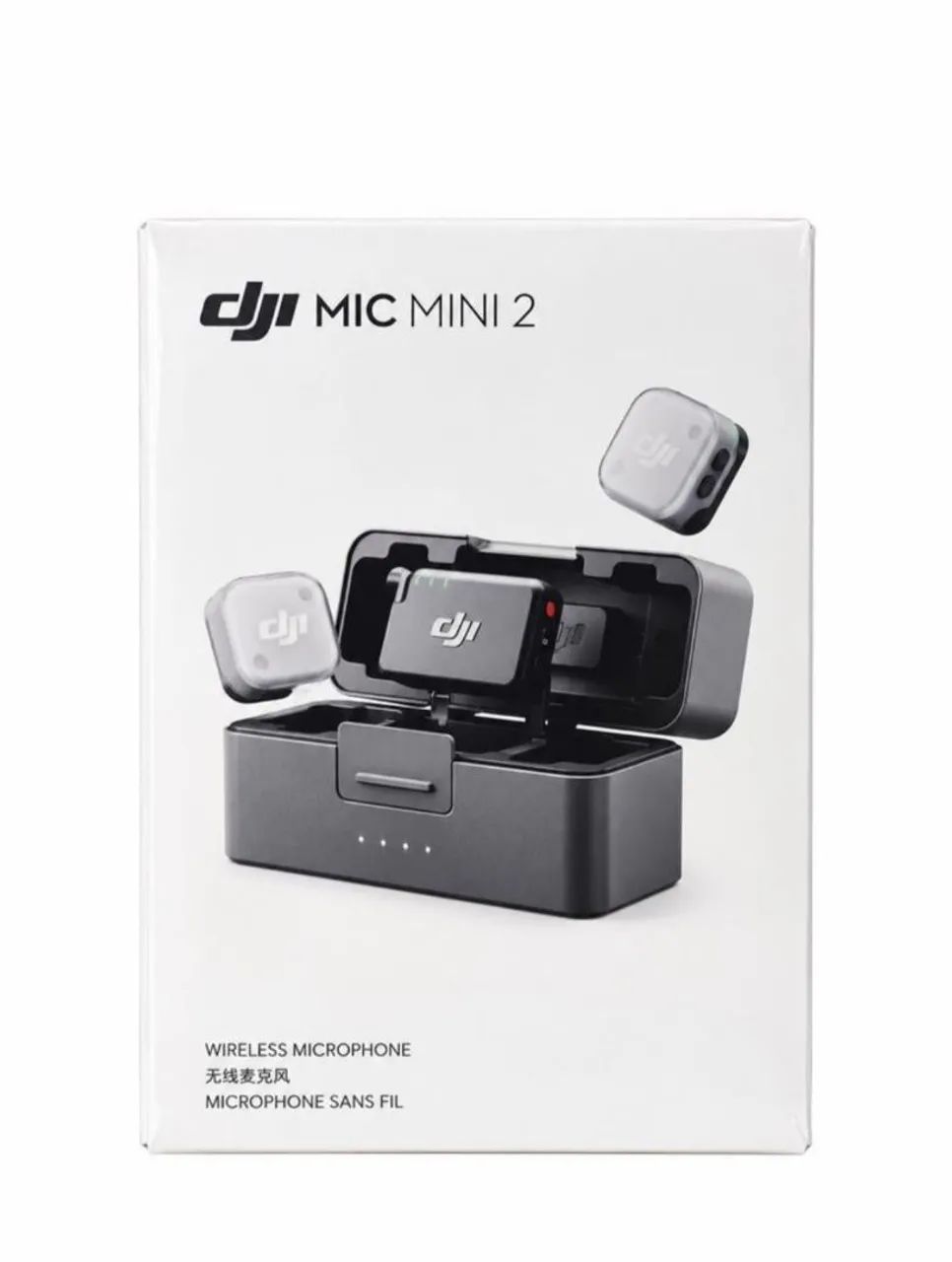 Microfone DJI Mic Mini 2 Original - Kit Completo com 2 Microfones, Receptor e Case - Foto 3