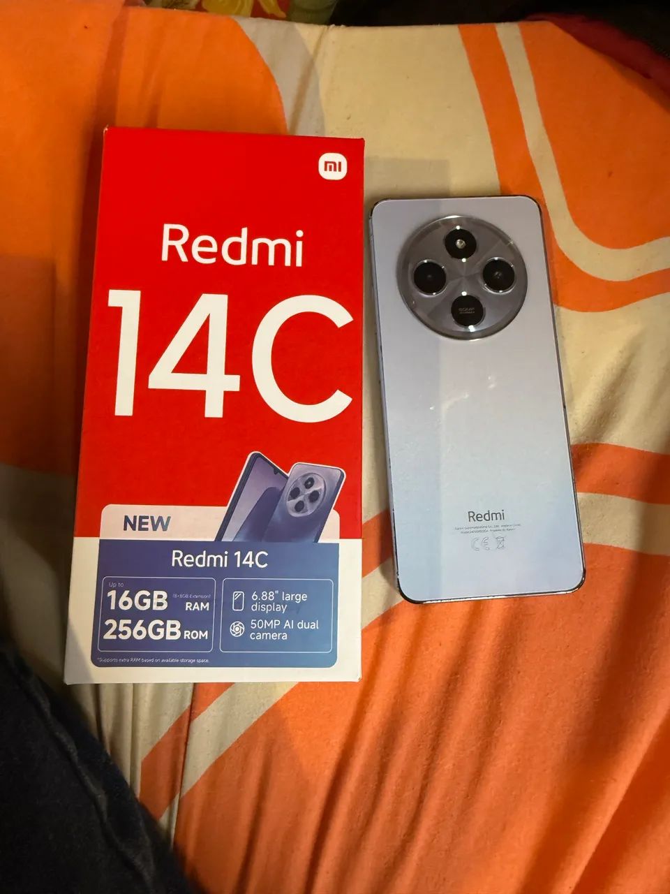 Redmi 14C 8gb de ram 256gb armazenamento