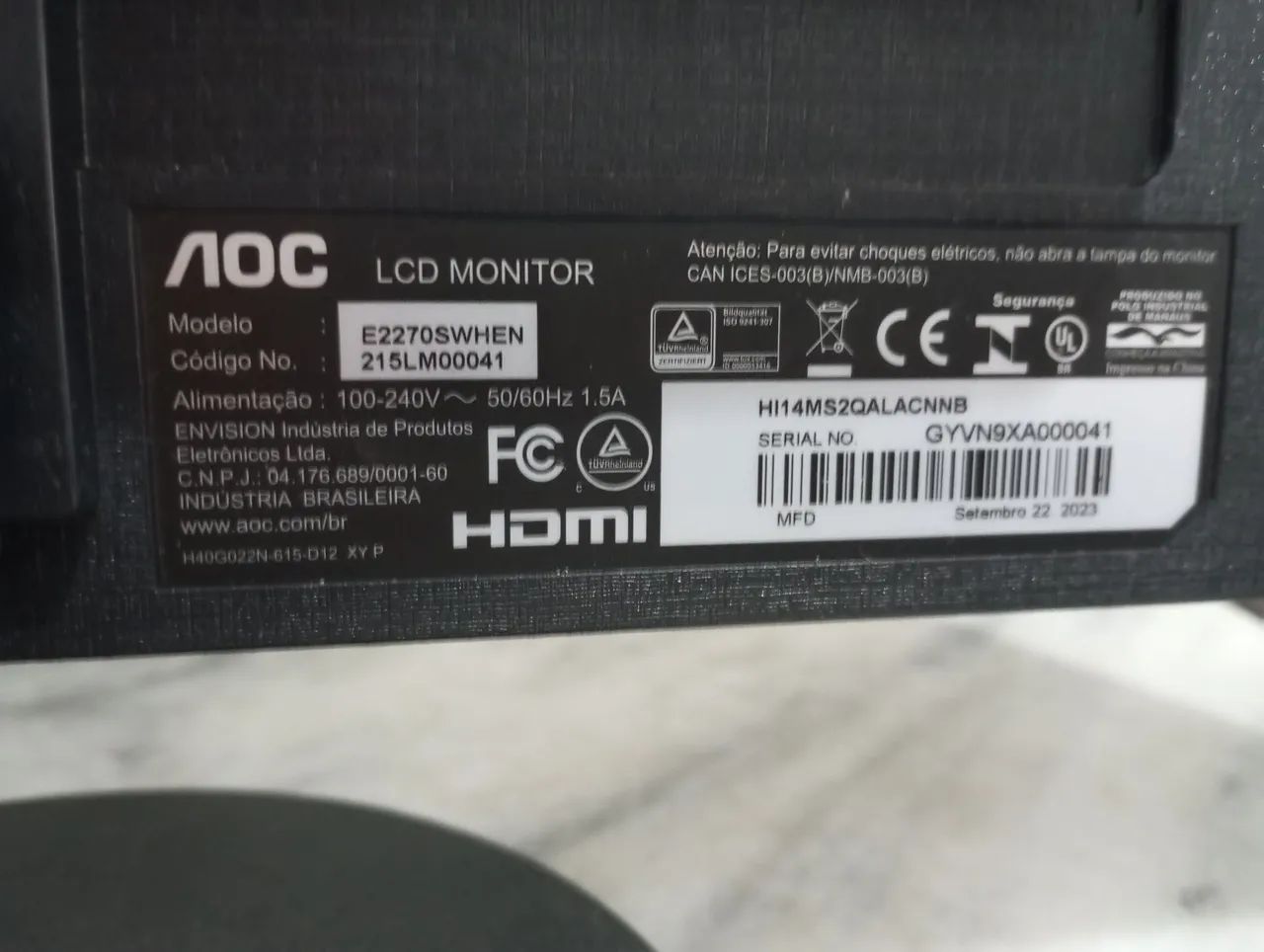 Monitor AOC  - Foto 3