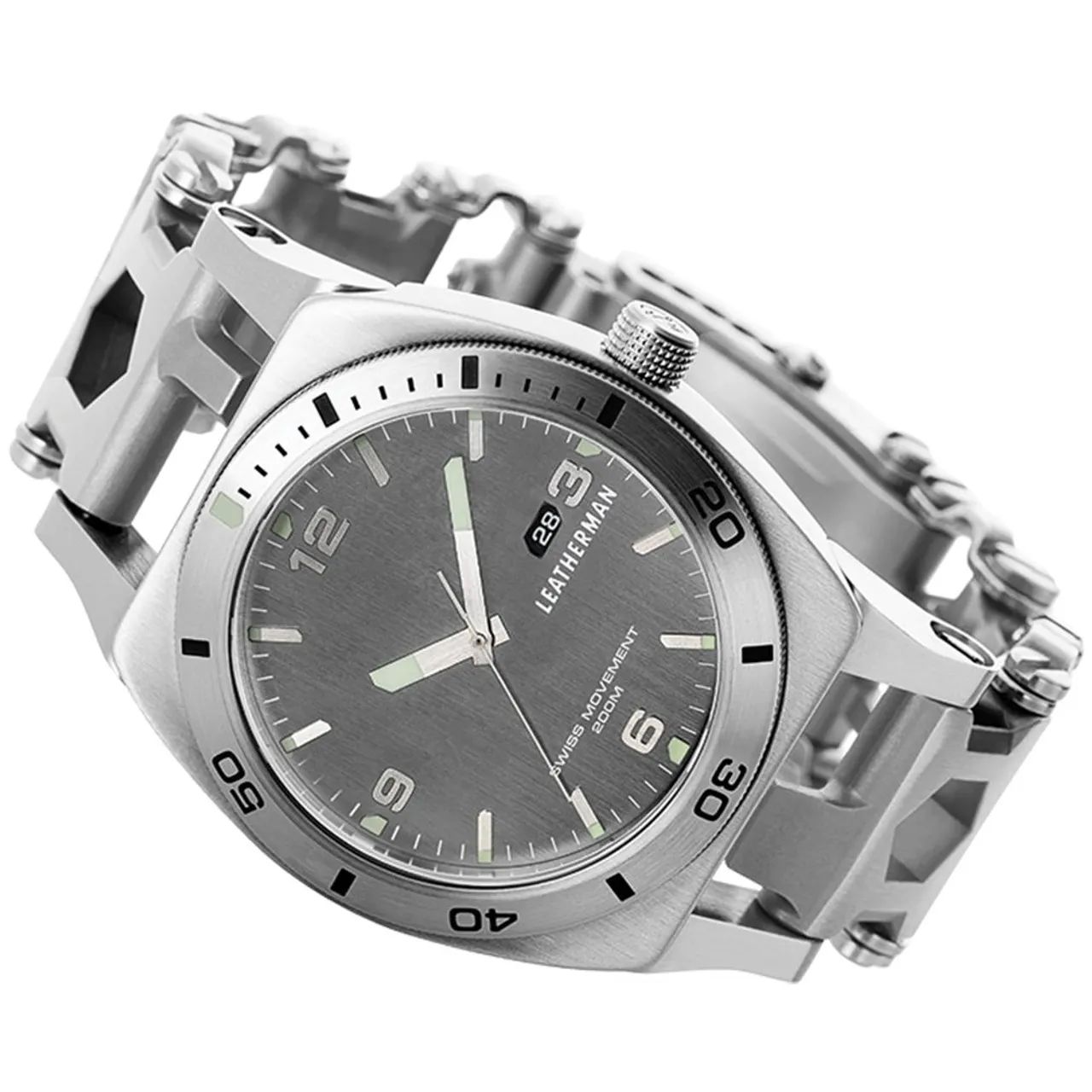 Relógio leatherman trad suíço 