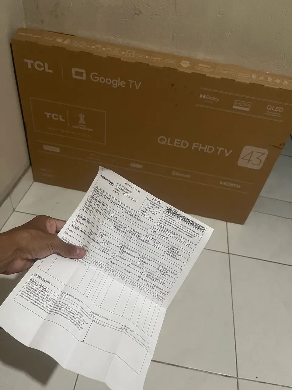 SMART TV TCL DE 40? NOVA 