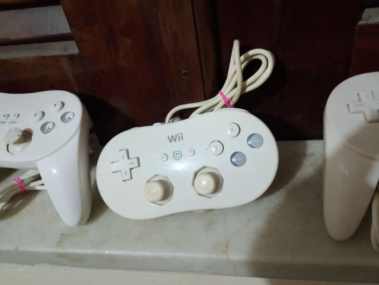 03 controle clássico Nintendo Wii  - Foto 2