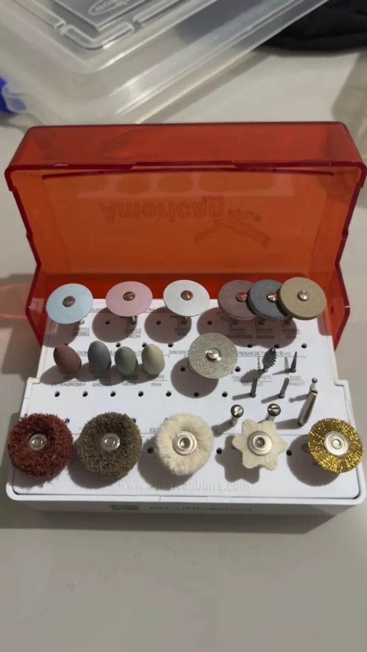 Kit Acabamento e Polimento Universal - American Burrs
