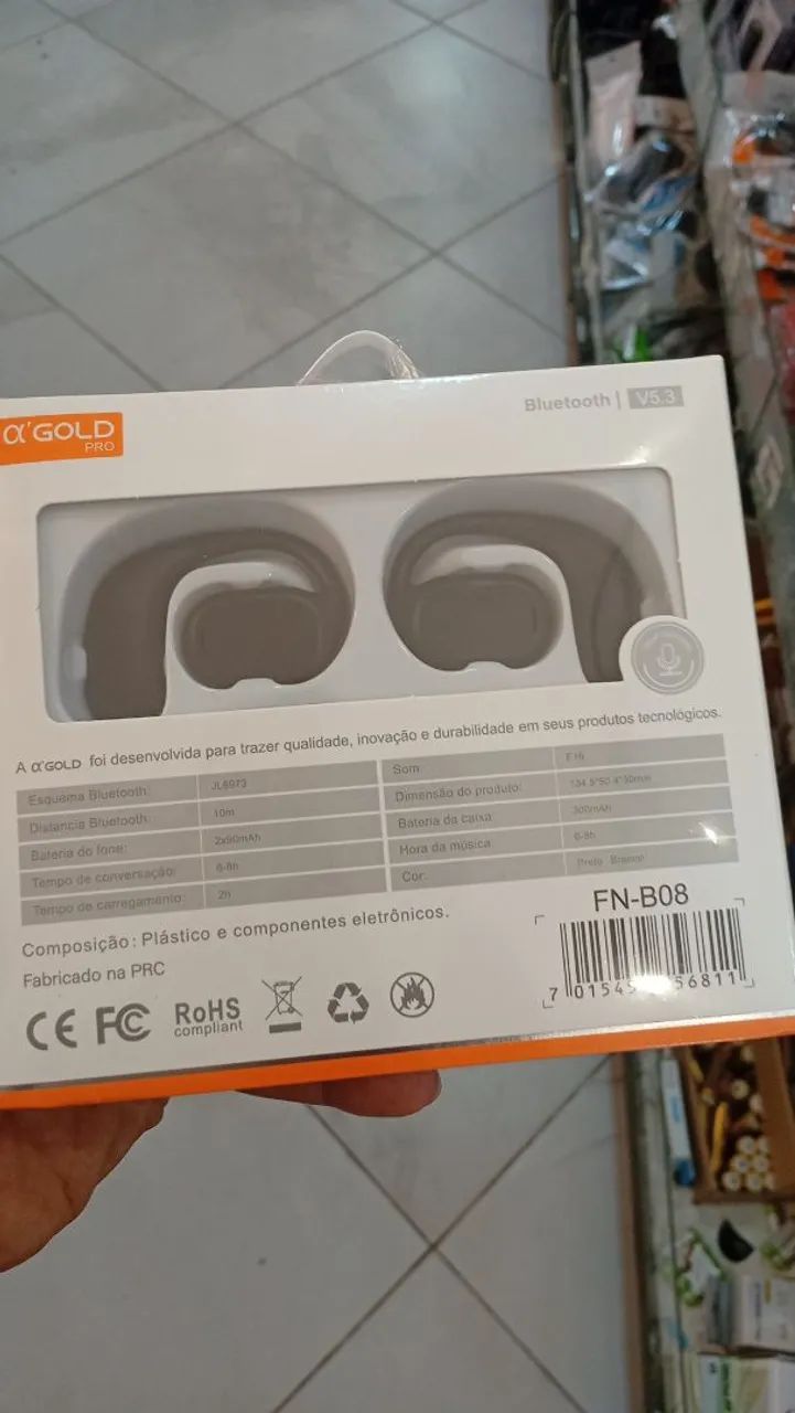 FONE DE OUVIDO BLUETOOTH ESTÉREO  - Foto 2