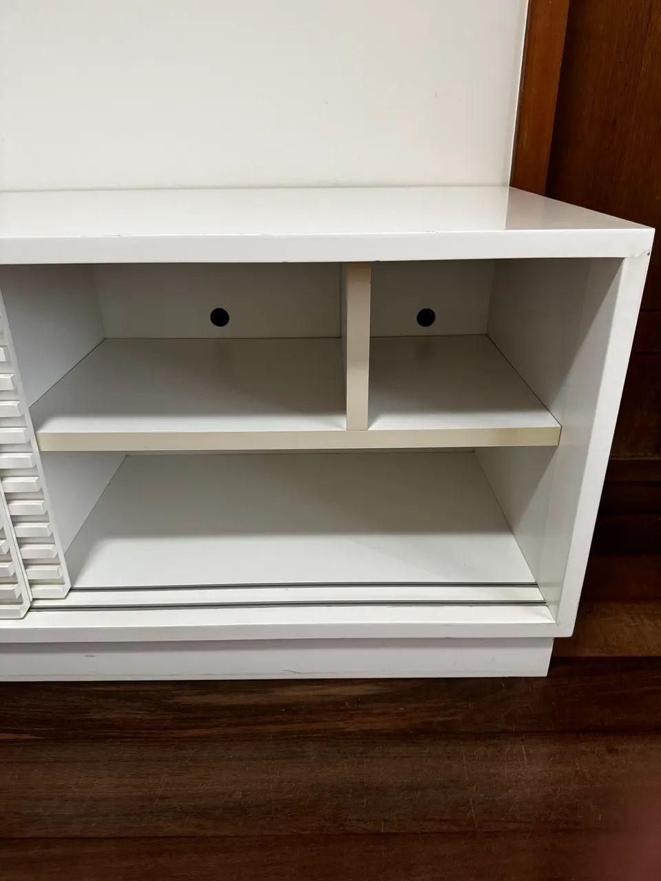 Rack : Móvel para TV branco  - Foto 4