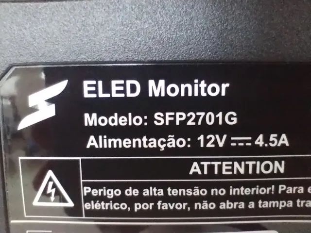 Monitor SuperFrame Precision 27' Polegadas Curvo QuadHD 1440p 165Hz FAST VA SFV2701G - Foto 5