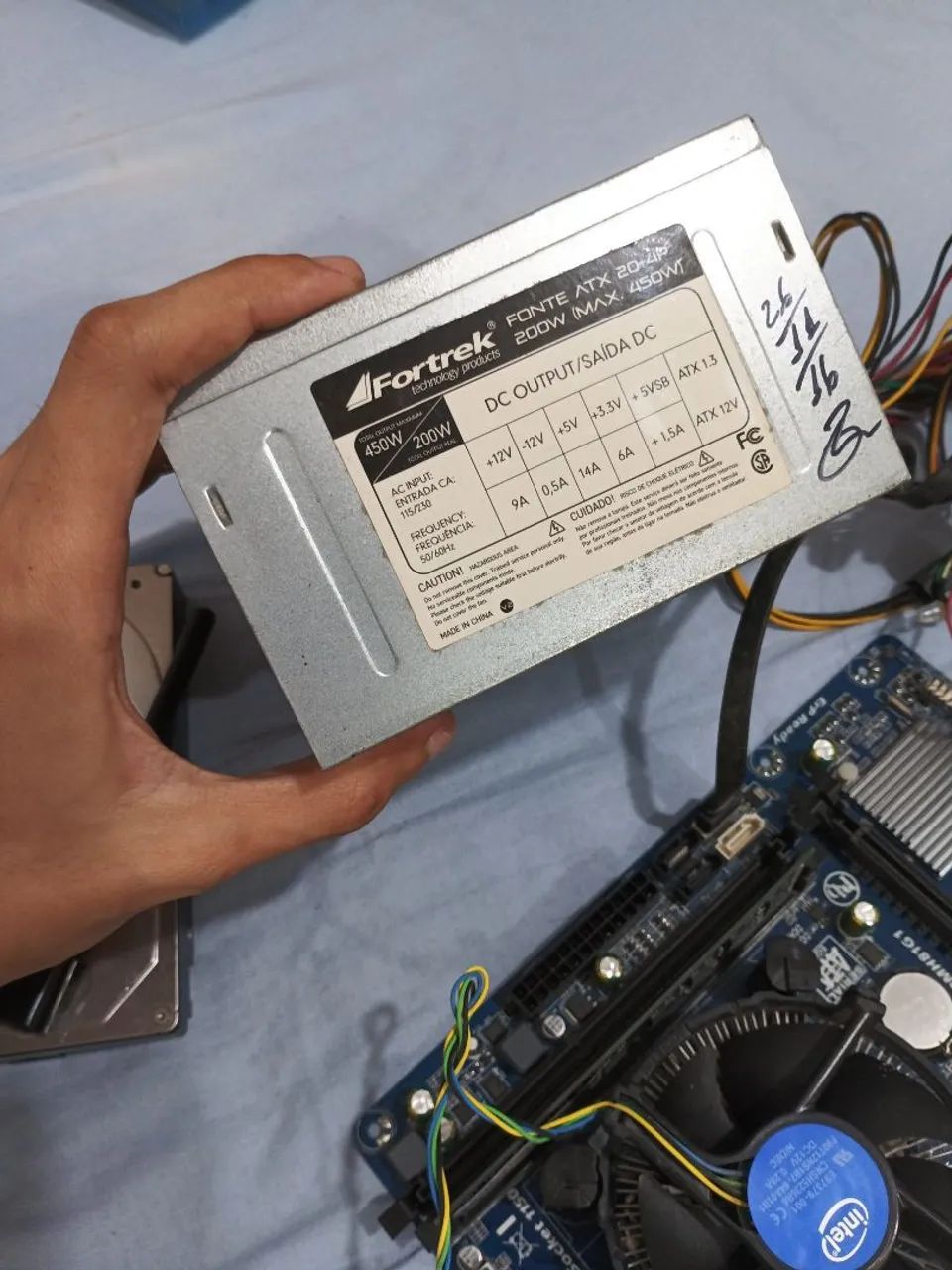 Kit Placa Mãe Intel 1150 Com Processador, Cooler, 4GB RAM e HD 500G - Foto 3