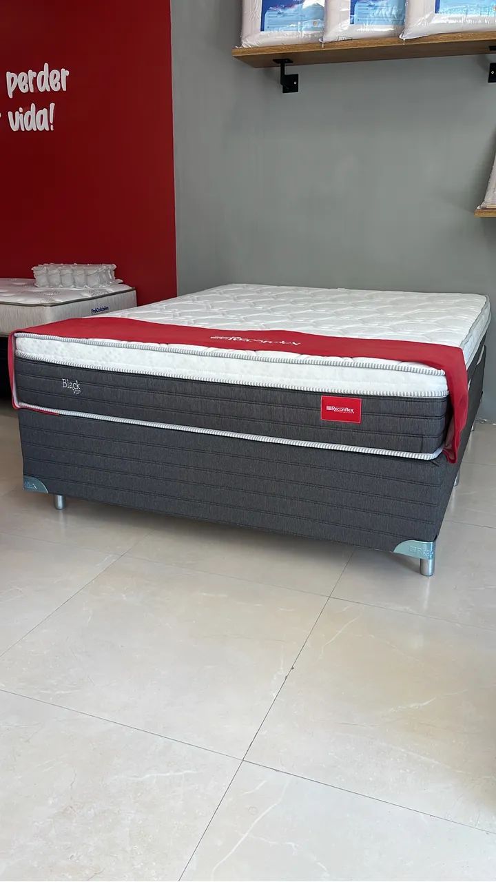 Cama casal molas ensacadas 