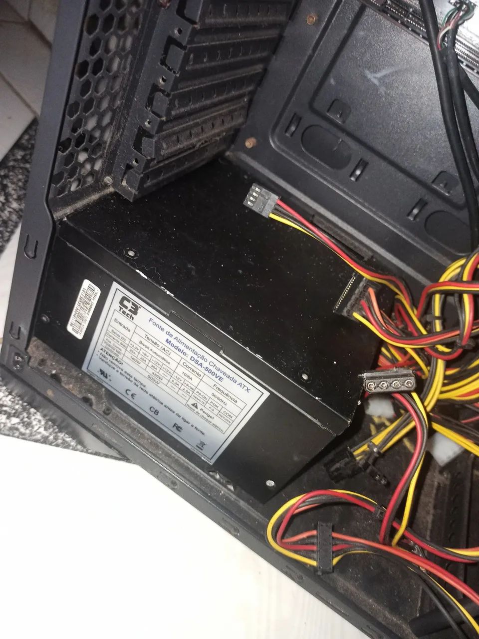 Fonte ATX DSA 500ve 500W