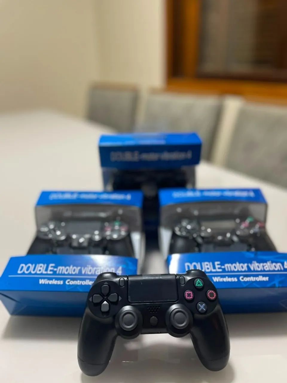 Controle Bluetooth Compatível com PS4 - Sem Fio