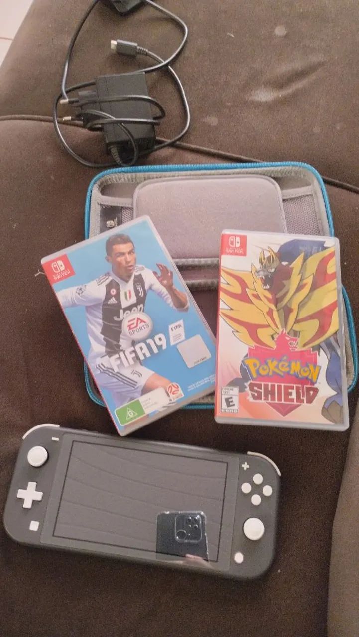 Nintendo switch com jogos 