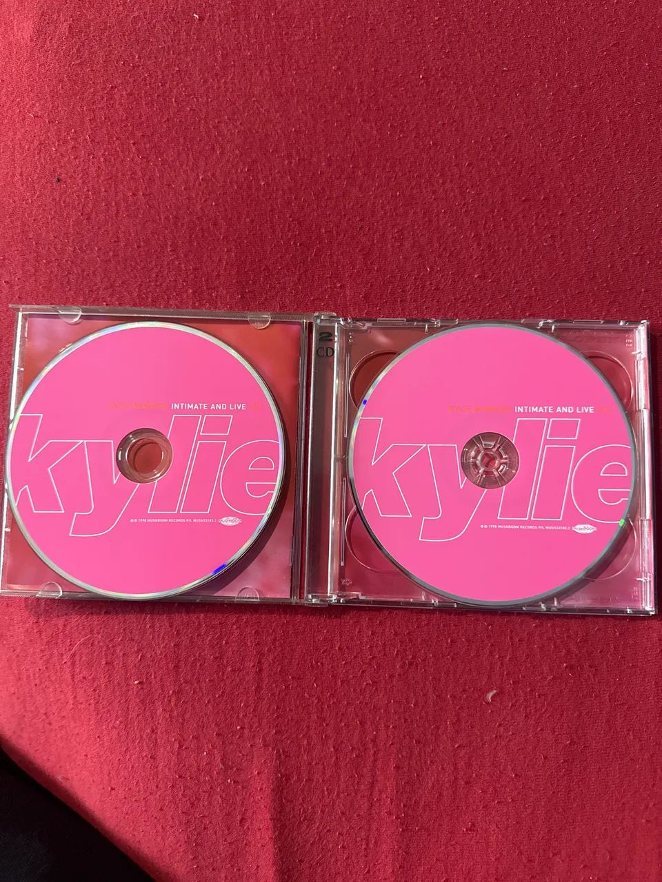 Kylie Minogue Intimate And Live CD 日本盤 Encarte: Kylie Minogue - Intimate and Live - Encartes Pop