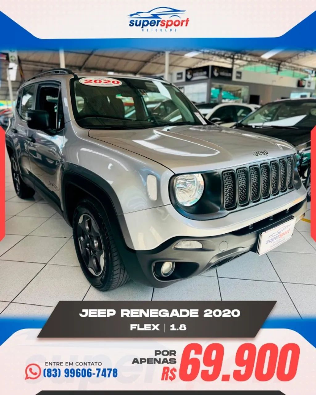 Jeep Renegade Renegade 1.8 4x2 Flex 16V Aut. 2020