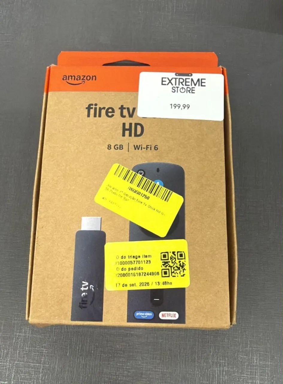 AMAZON 2? GERAÇAO FIRE TV STICK HD 