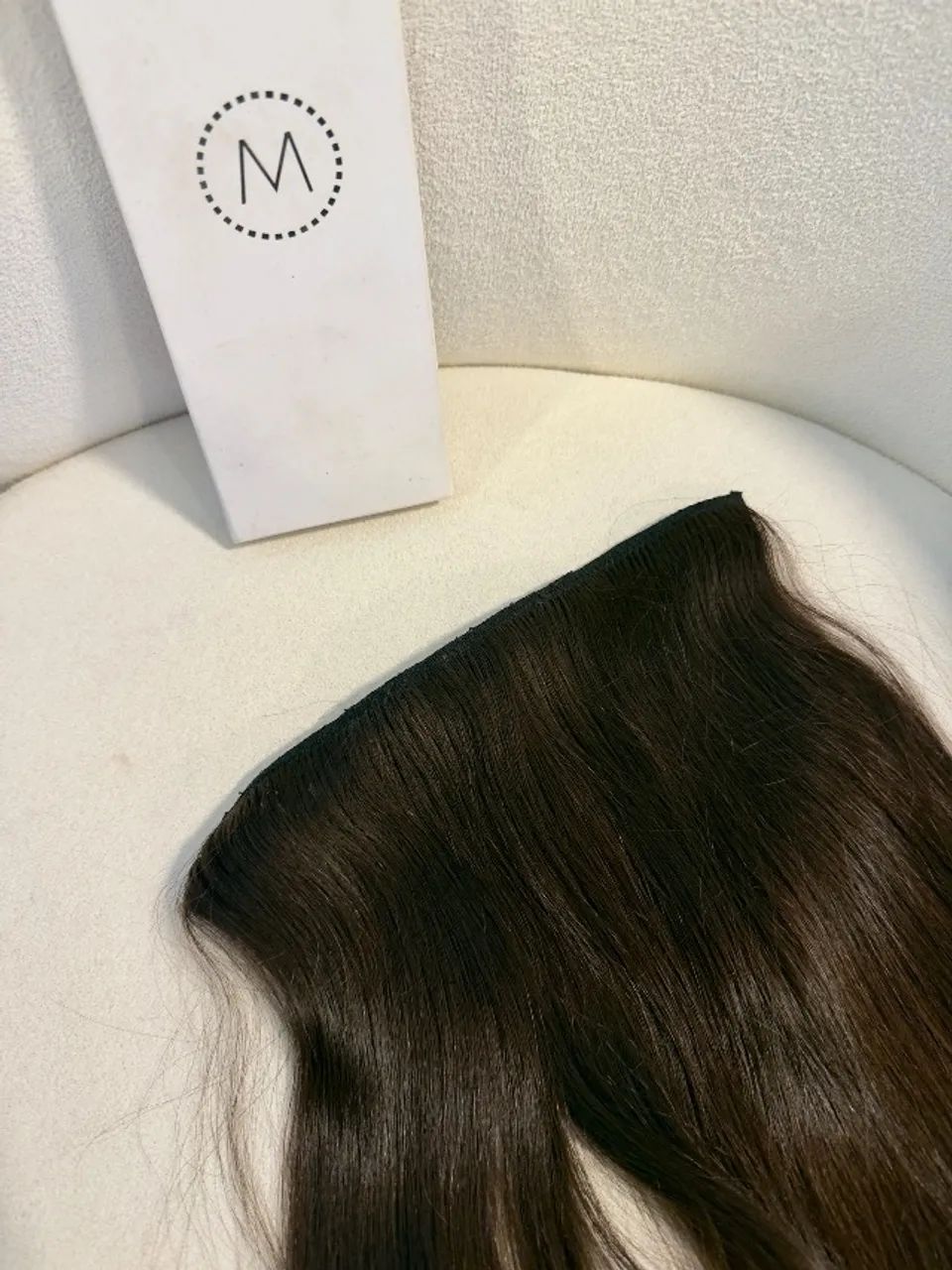 Faixa de extensão de cabelo Mermaid com tictac