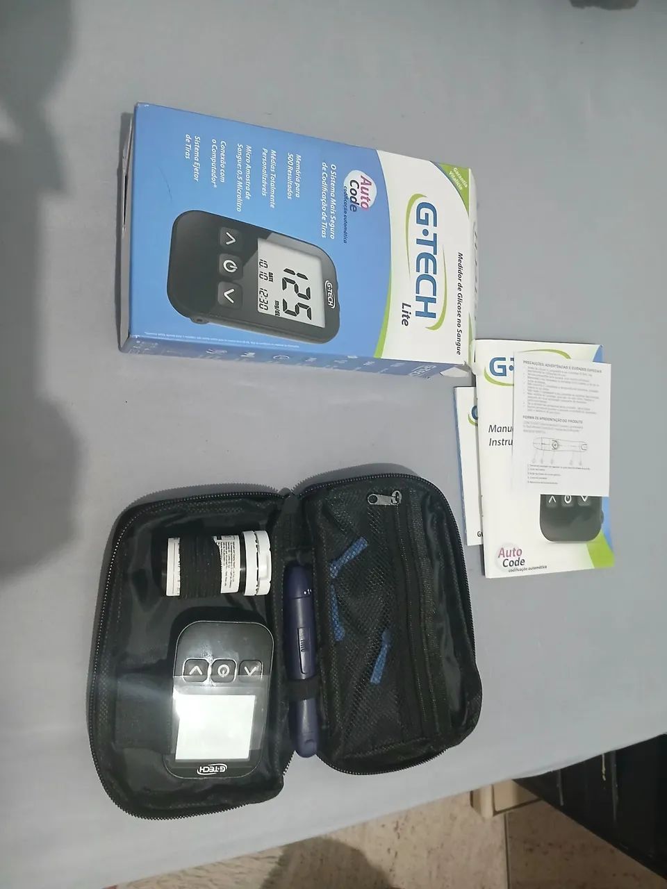 Medidor de glicose G-tech Lite 