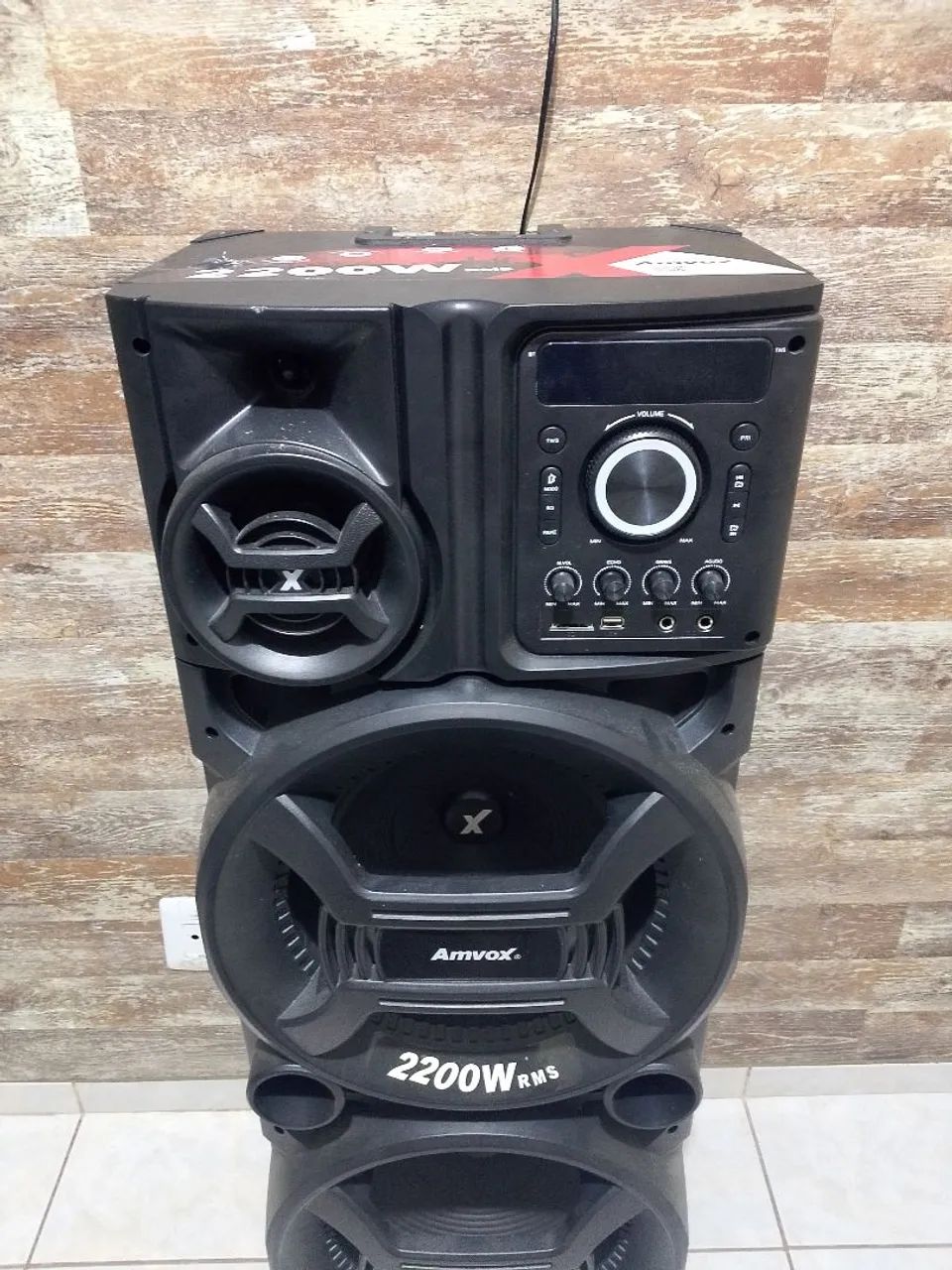 Caixa amvox 2200w - Foto 3
