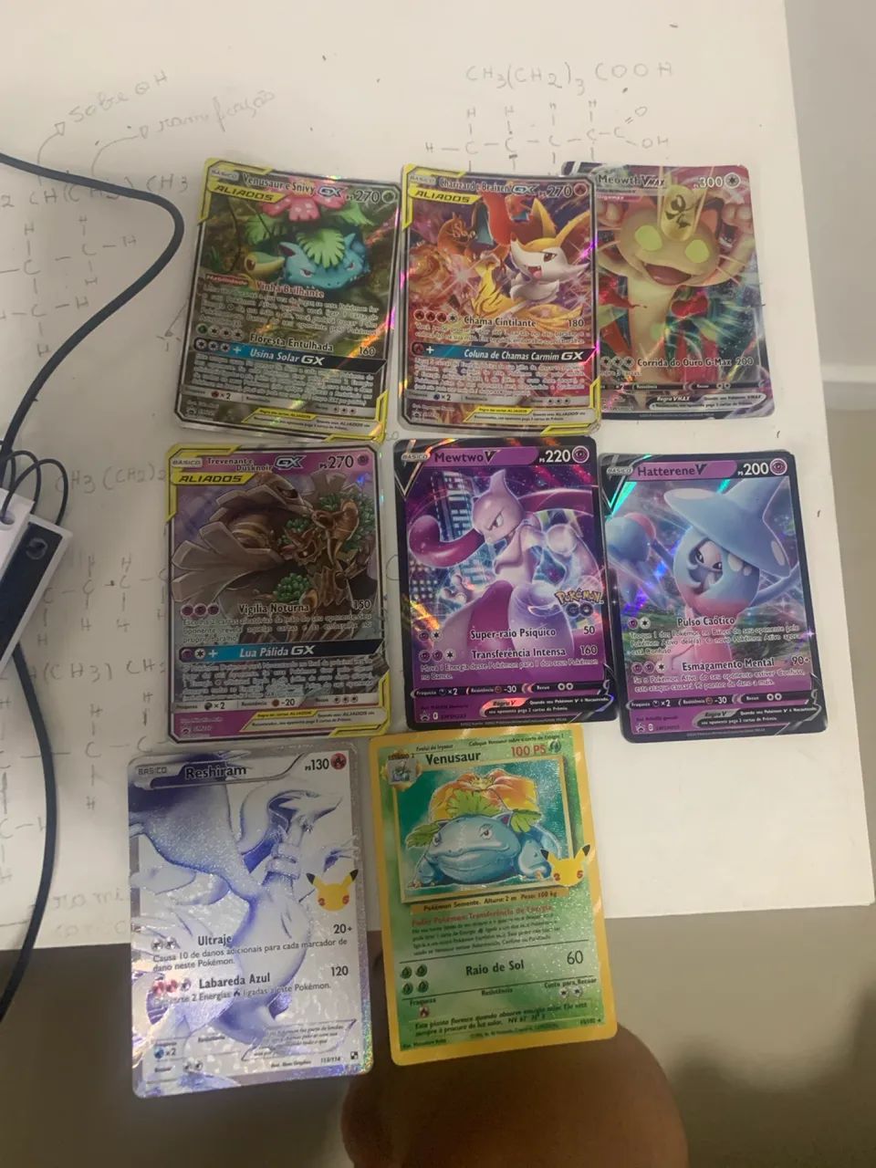 Cartas raras de Pokémon 