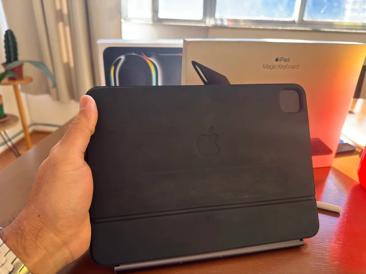 iPad Pro M4 11 256gb Com Teclado Magic Keyboard Originail Apple - Foto 2