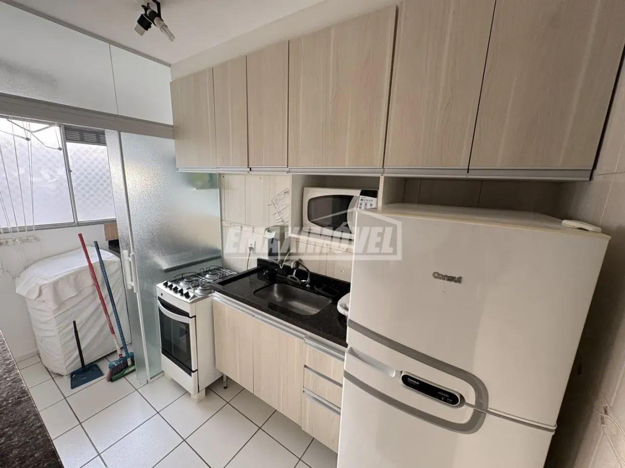 Apartamento todo mobiliado com 2 quartos em Votorantim/SP - Foto 3