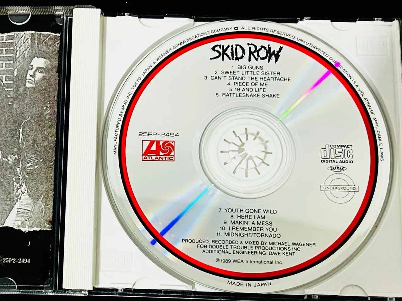 CD Japonês Skid Row - Primeiro Álbum (Importado - Foto 4
