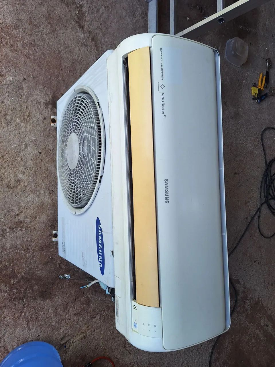 Ar-condicionado Samsung inverter de 12 mil btus serpentina de cobre funcionando  - Foto 3