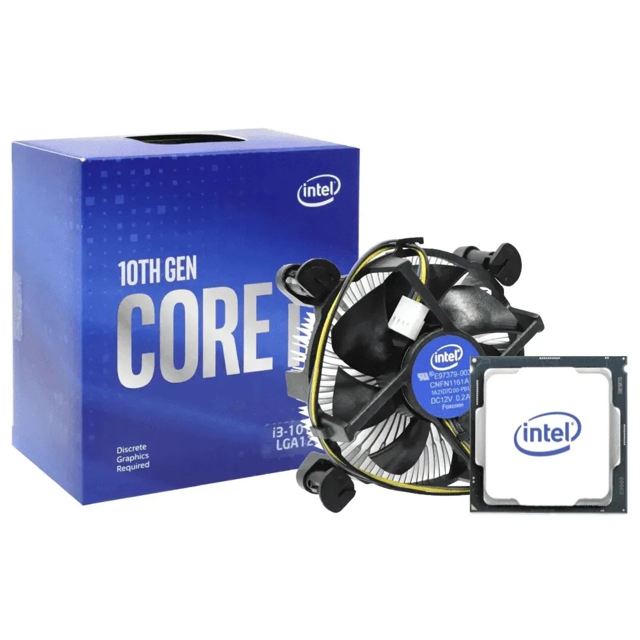 Processador Intel Core I3 10100f