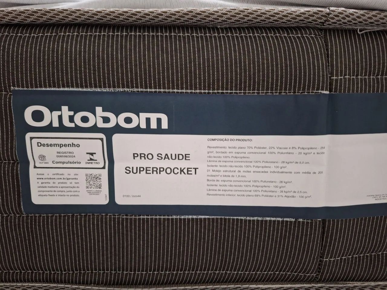 CAMA BOX CASAL ORTOBOM PRÓ SAÚDE  - Foto 5