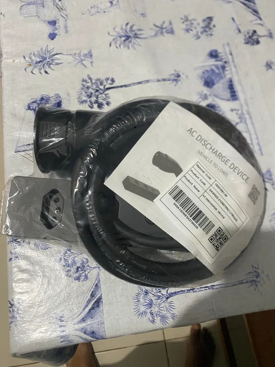 Vendo tomada de carro elétrico 