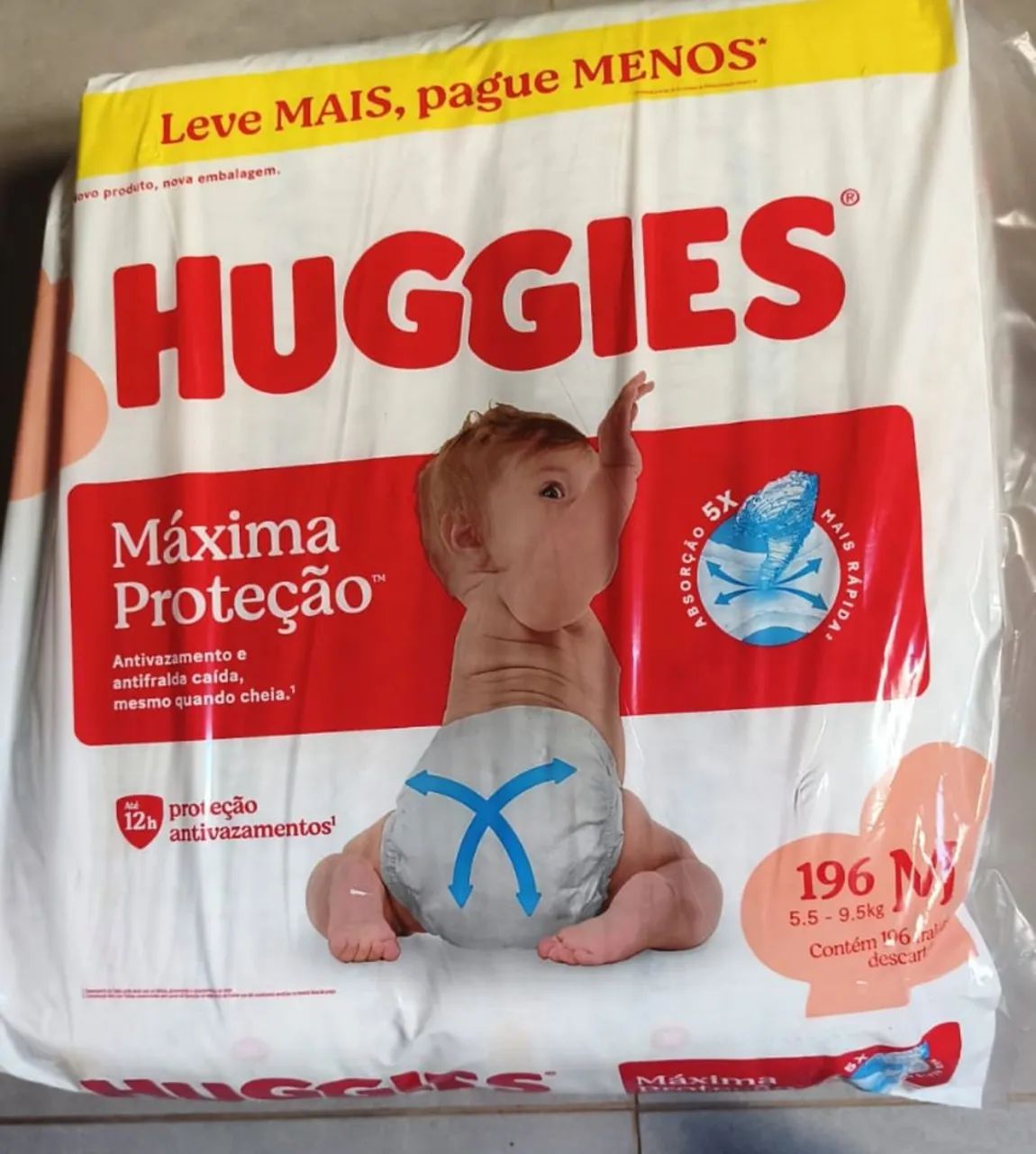 Fralda huggies M