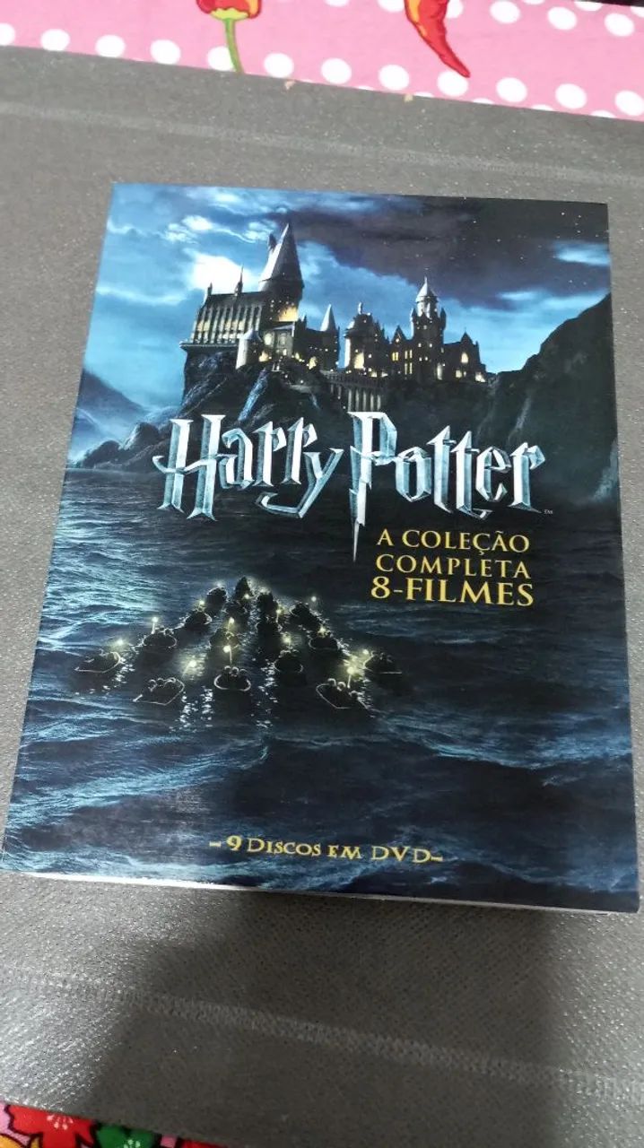 Box Dvds coleção completa Harry Potter 