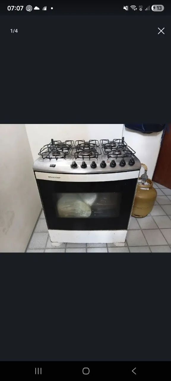Fogao 5 boca 
