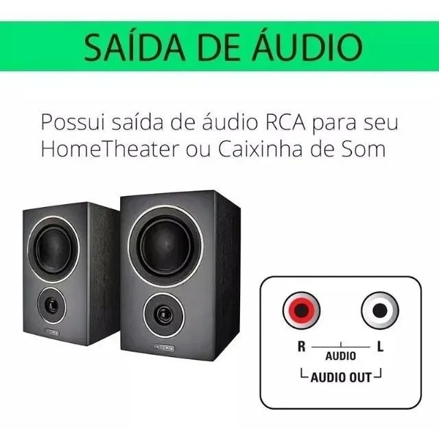 Projetor Tomate Super Cinema Mpr-2003 3000lm Branco E Preto - Foto 3