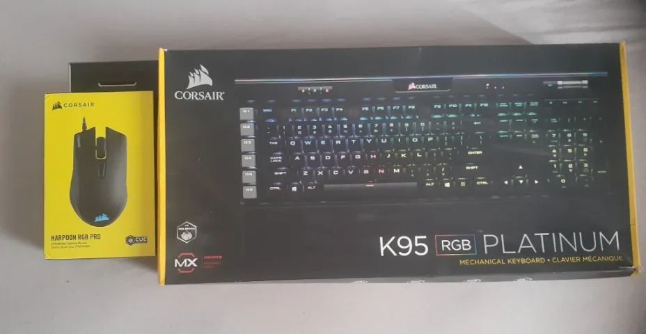 MOUSE CORSAIR PRO + TECLADO K95
