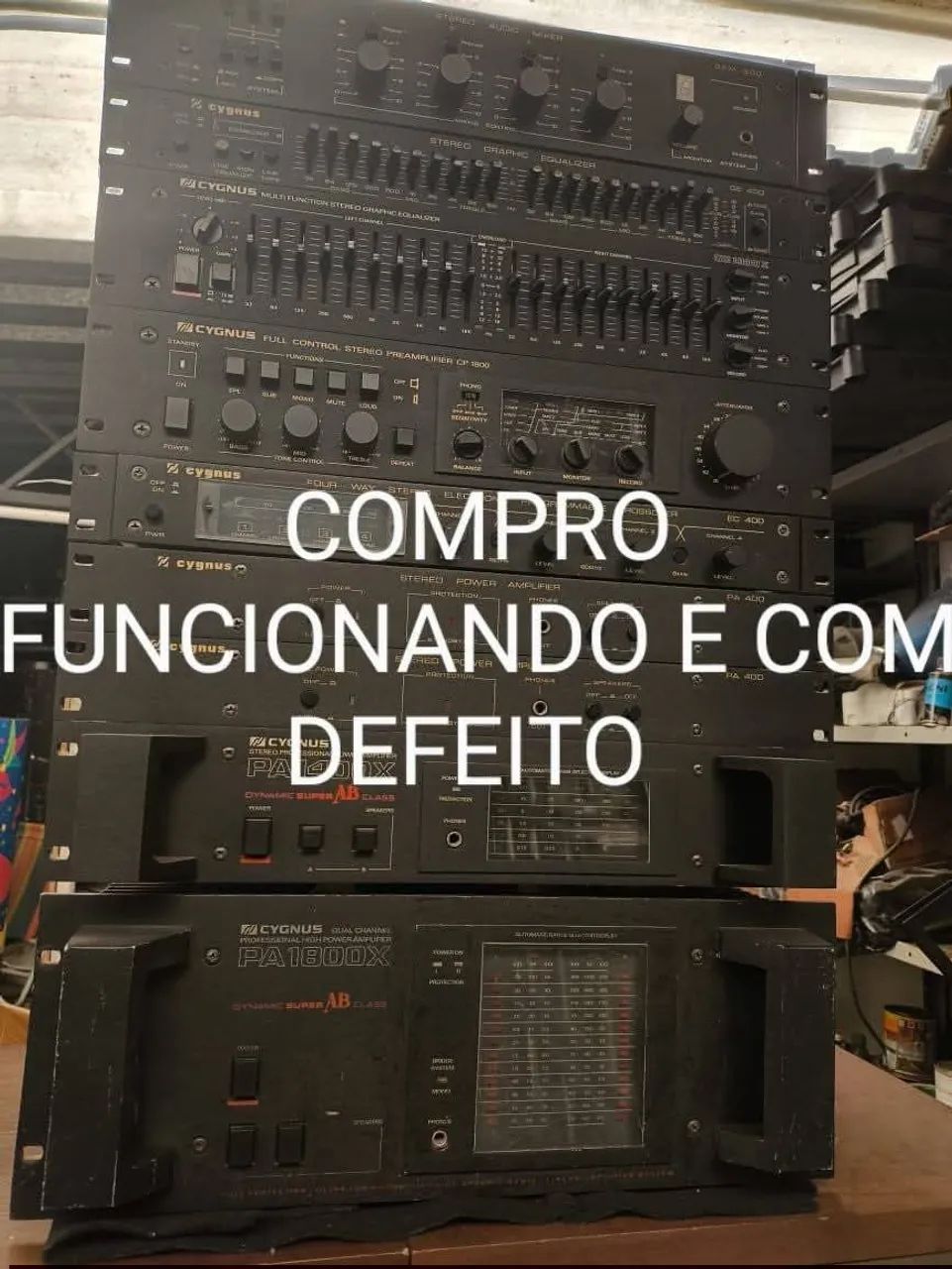 Amplificadores todos os modelos funcionando e com defeito  - Foto 4