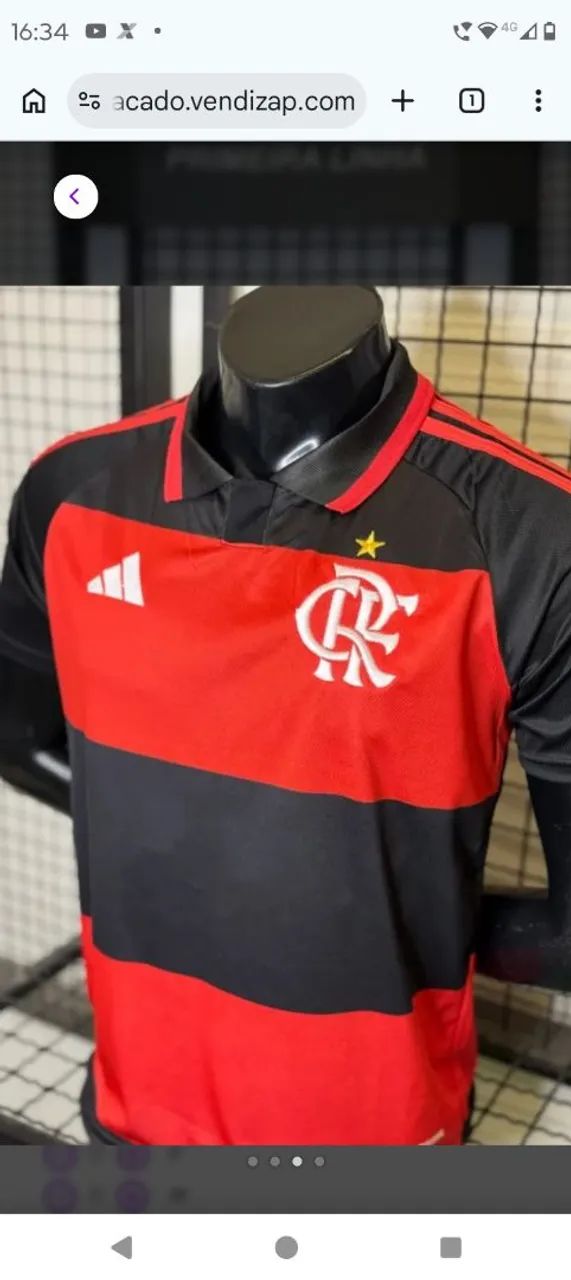 Camisas do Flamengo primeira linha  - Foto 2
