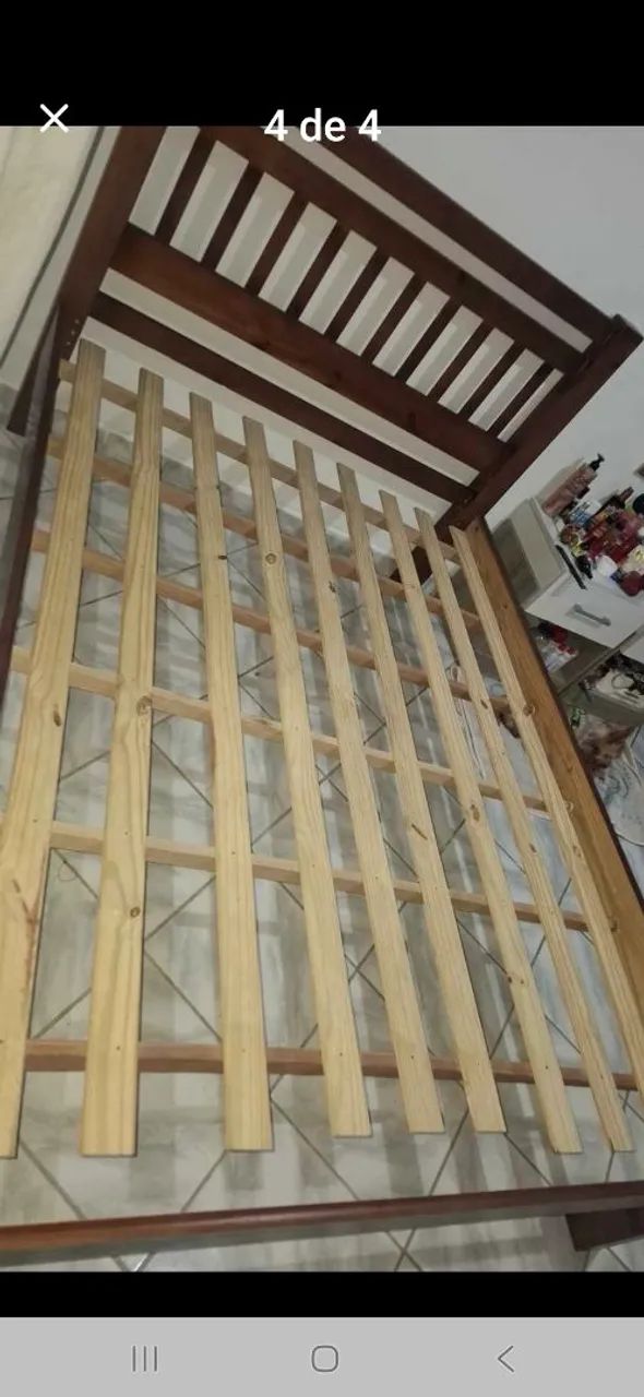 Cama casal madeira - Foto 2