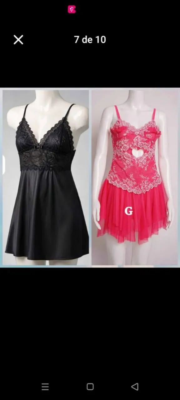 Camisola e Babydoll 50  reais - Foto 2
