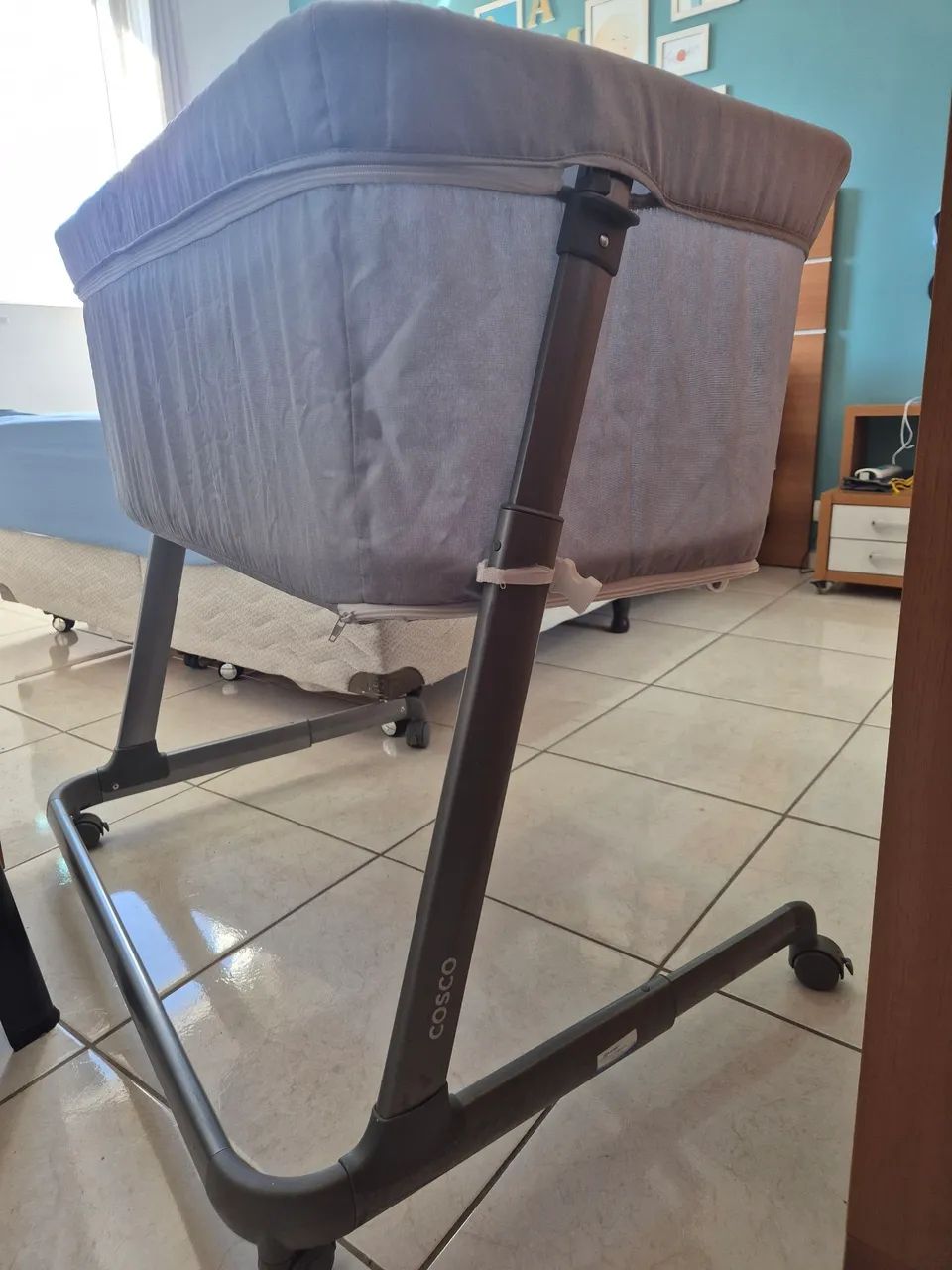 Berço Portátil acoplável Moisés co-bed Cosco - Foto 4