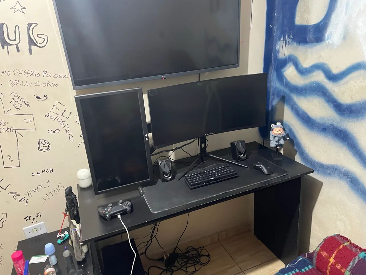 Monitor curvo 27 polegadas defeito 