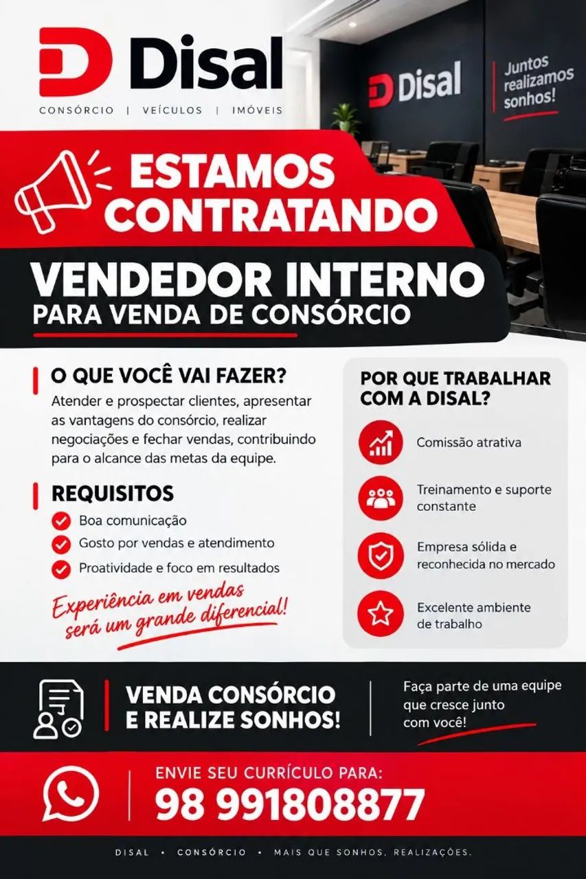 Estamos contratando 