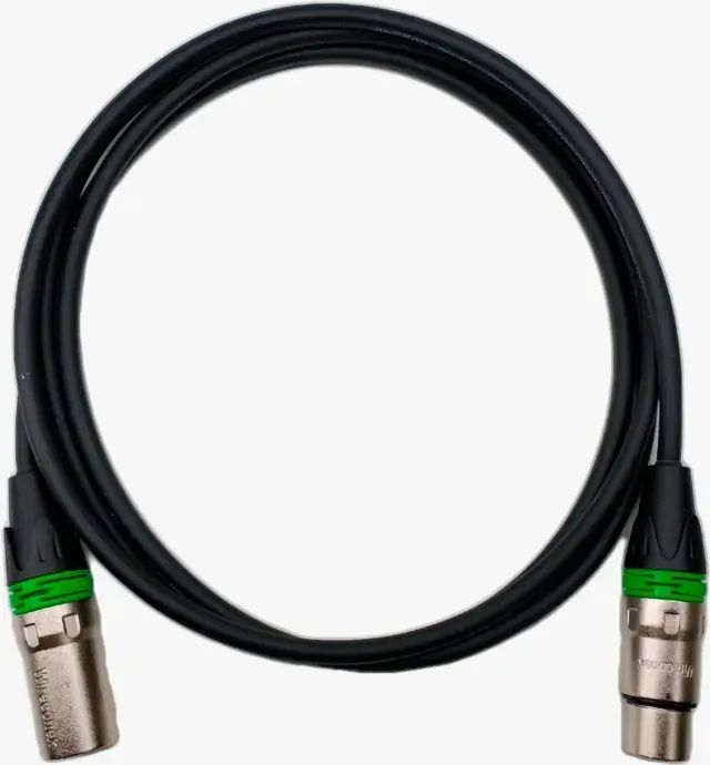 Kit De 5 Cabos Balanceados Para Microfone Santo Angelo - Xlr - Foto 4