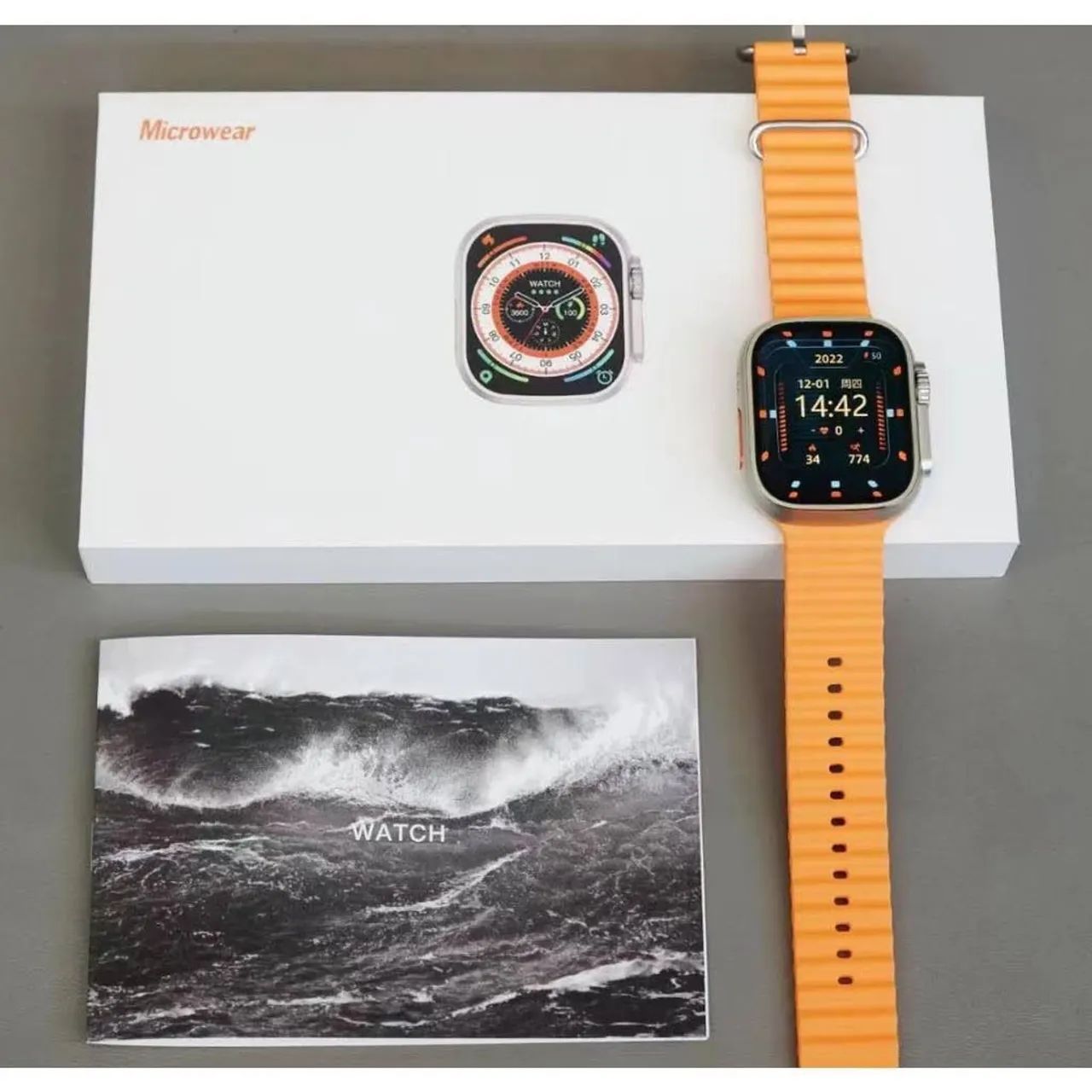 Smartwatch Microwear W68 Ultra Plus (Original e Lacrado) - Foto 3