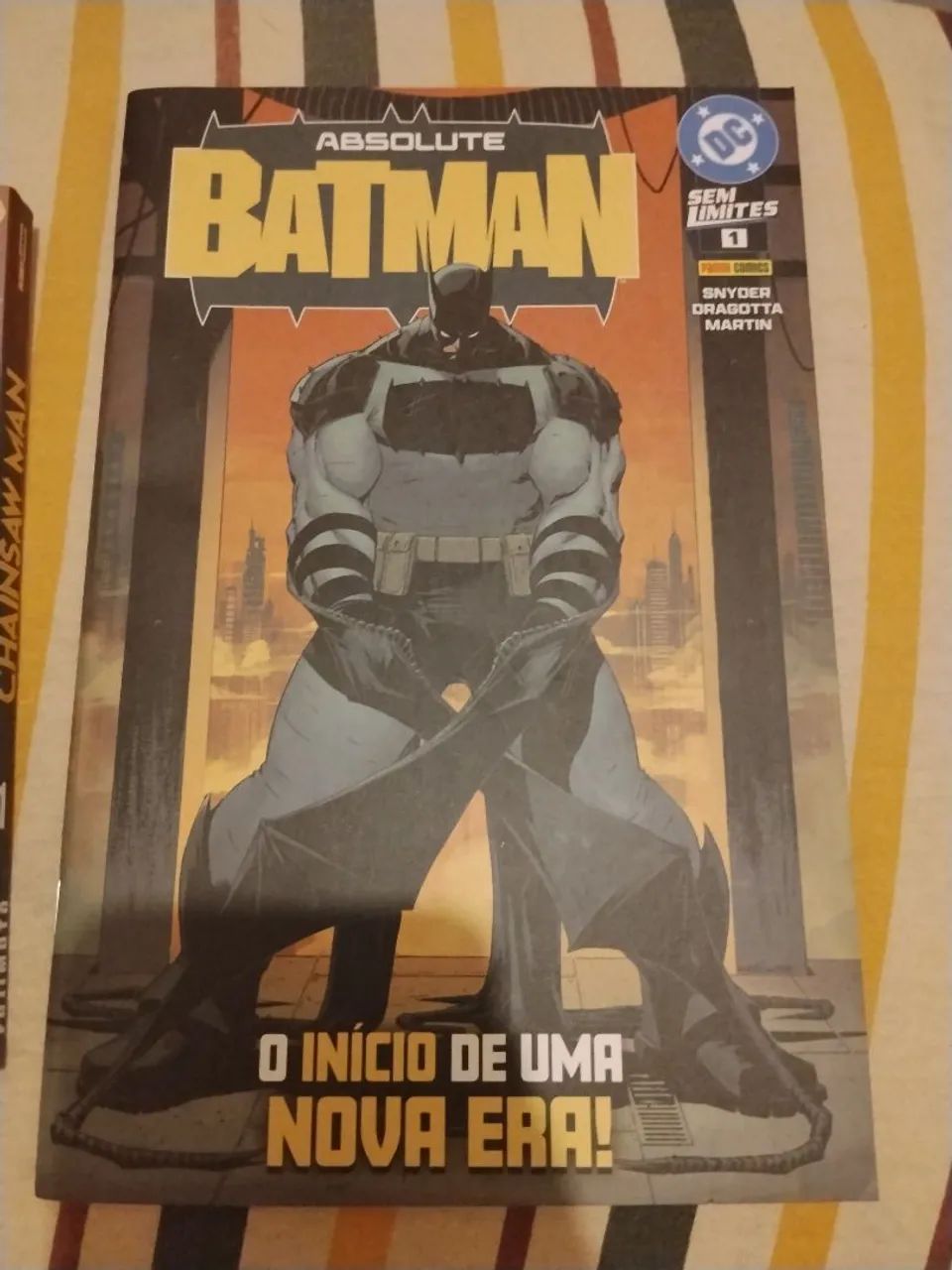 3 mangás+ 1 hq Batman absoluta vol1