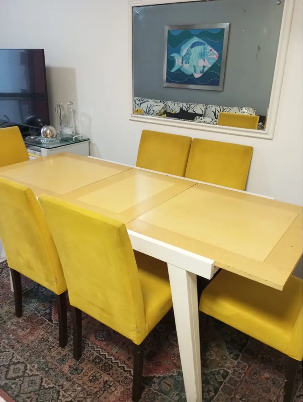 Mesa de Jantar com 6 Cadeiras