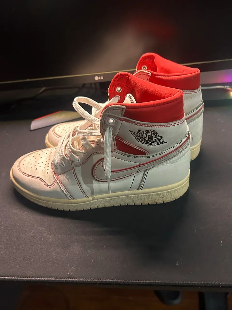 Jordan 1 high branco  - Foto 5