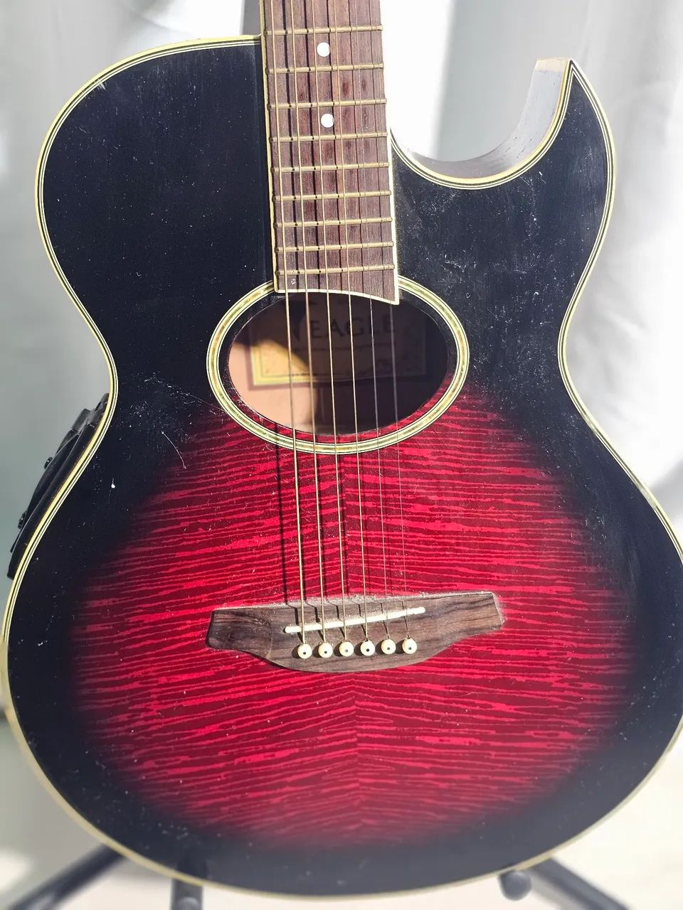 Violao Eagle com suporte - Foto 2