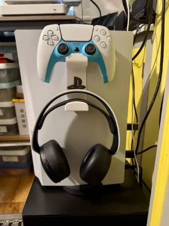Suporte para DualSense e Headset para console PS5 - Foto 2