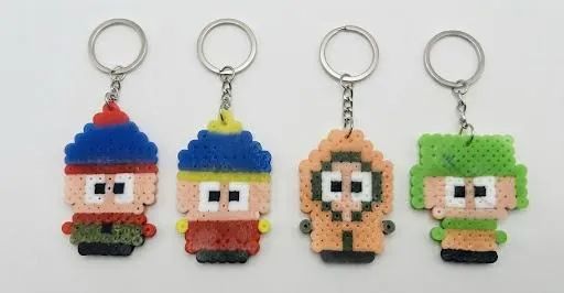 Chaveiro personalizado hama beads - Foto 2