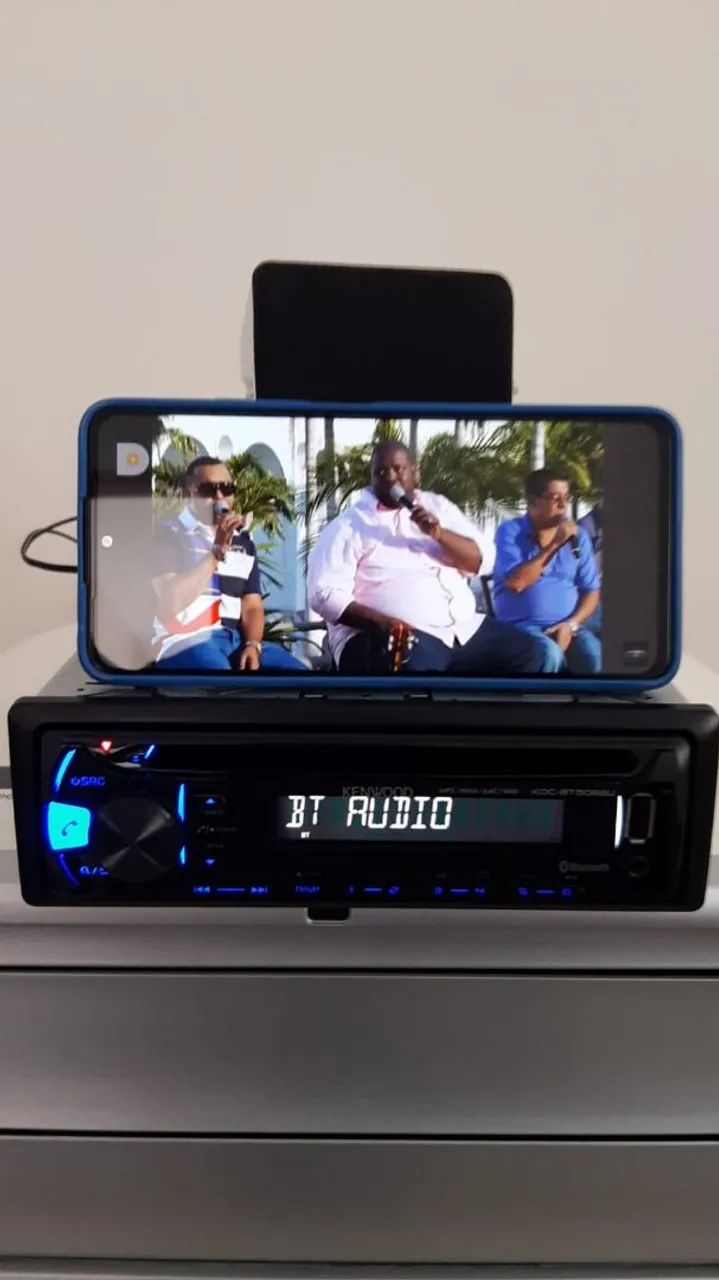 Cd Kenwood com bluetooth